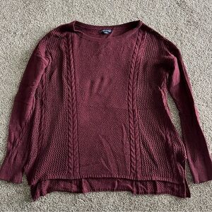 AE Burgundy Sweater